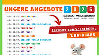 Unsere Veranstaltungen im ersten Halbjahr 2025