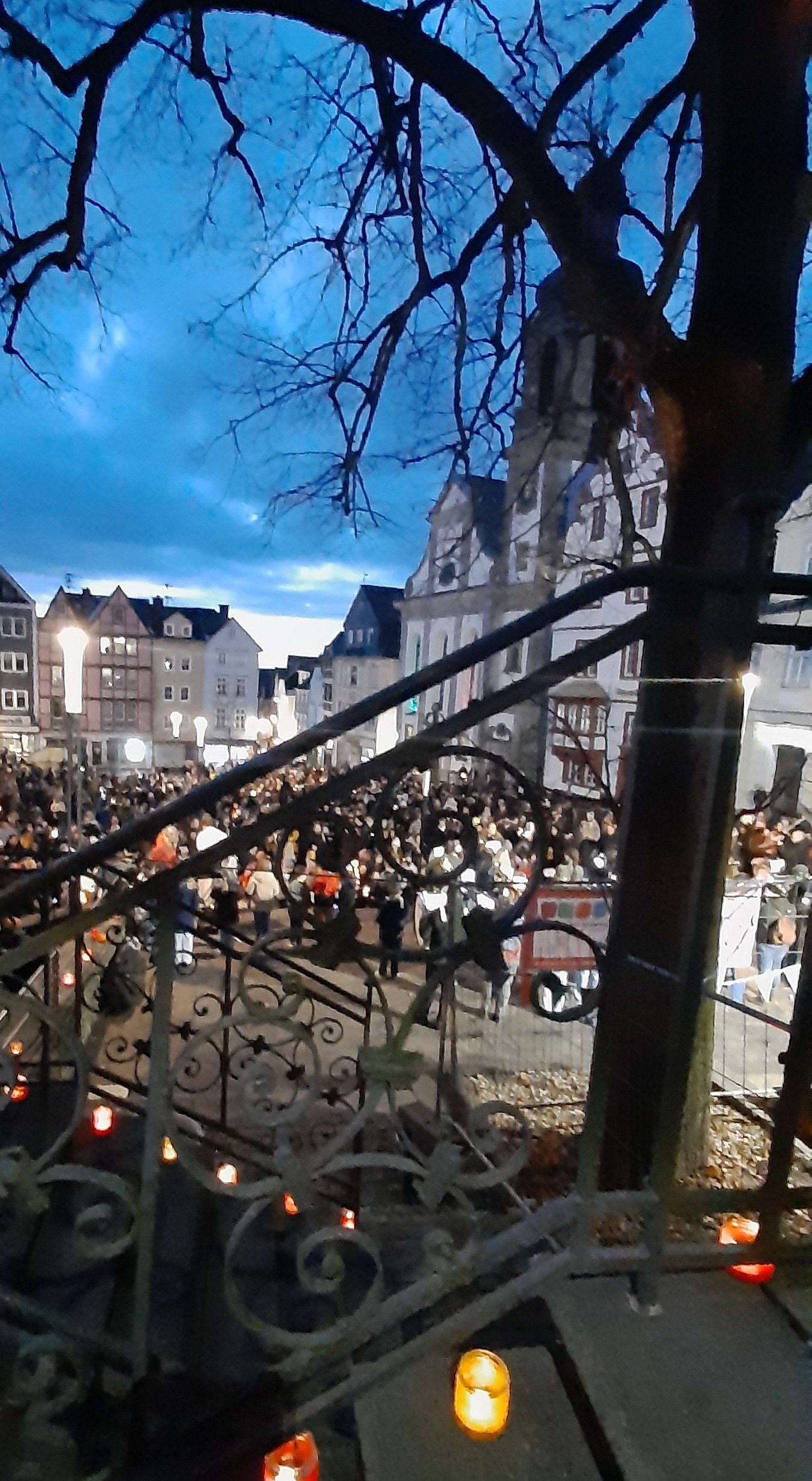 Sankt Martins-Andacht auf dem Alten Markt