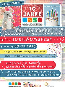Buntes Jubiläumsfest am 09.11.25