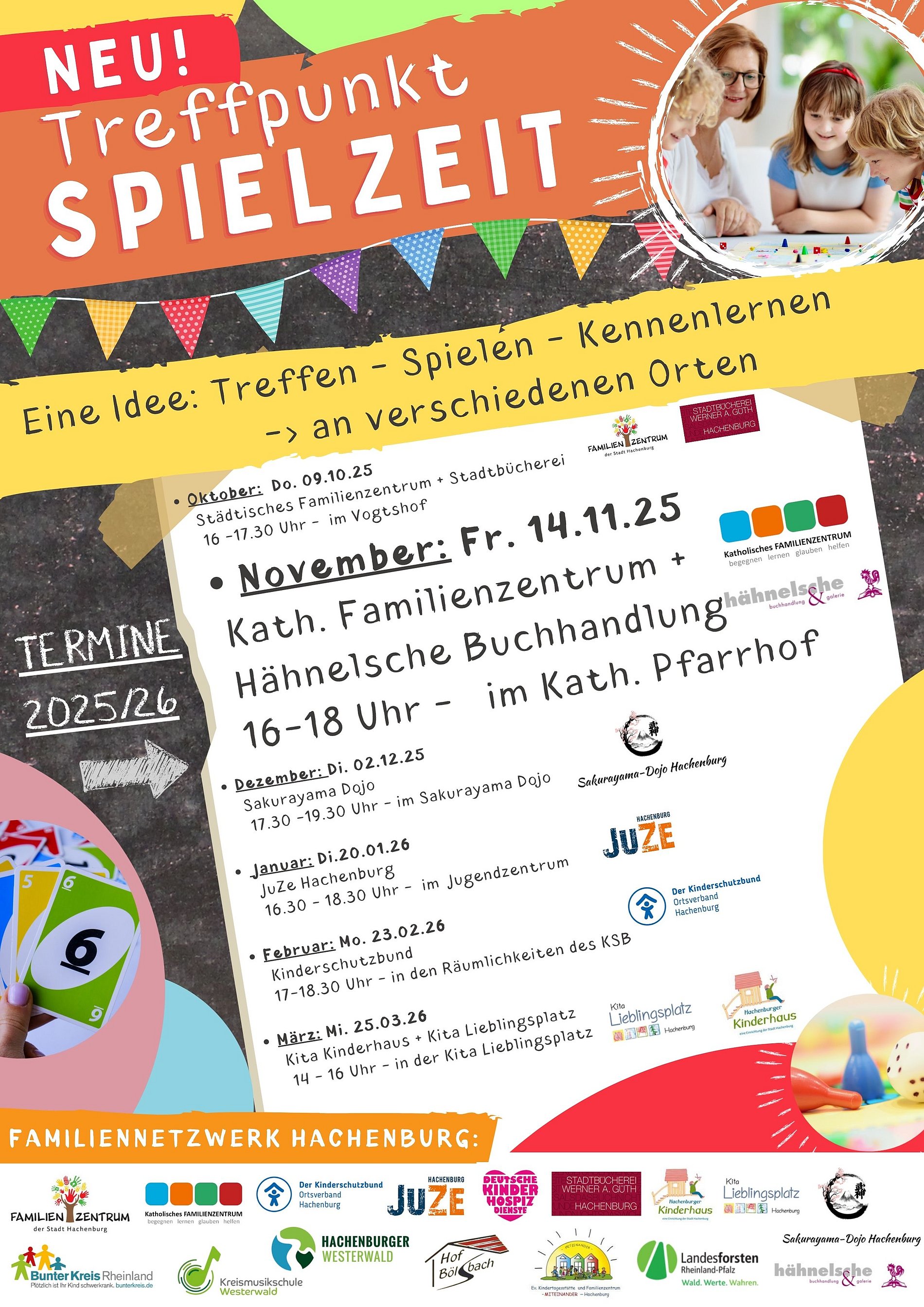 Treffpunkt SPIELZEIT im November 2025