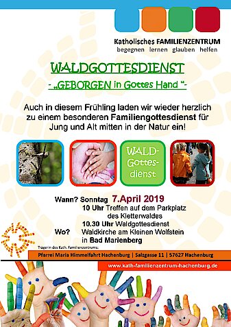 Waldgottesdienst April 2019