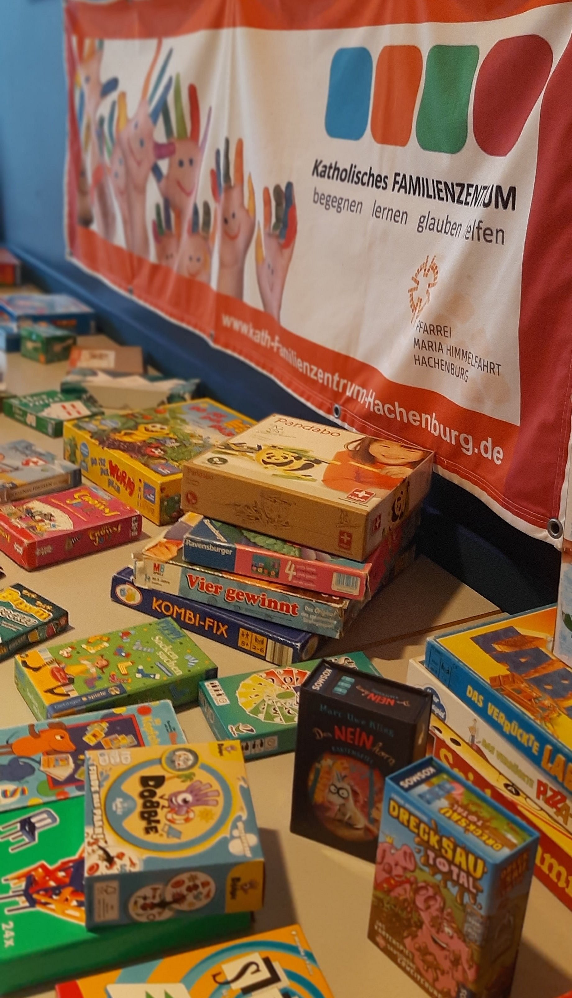 Viele Spiele standen zur Auswahl...