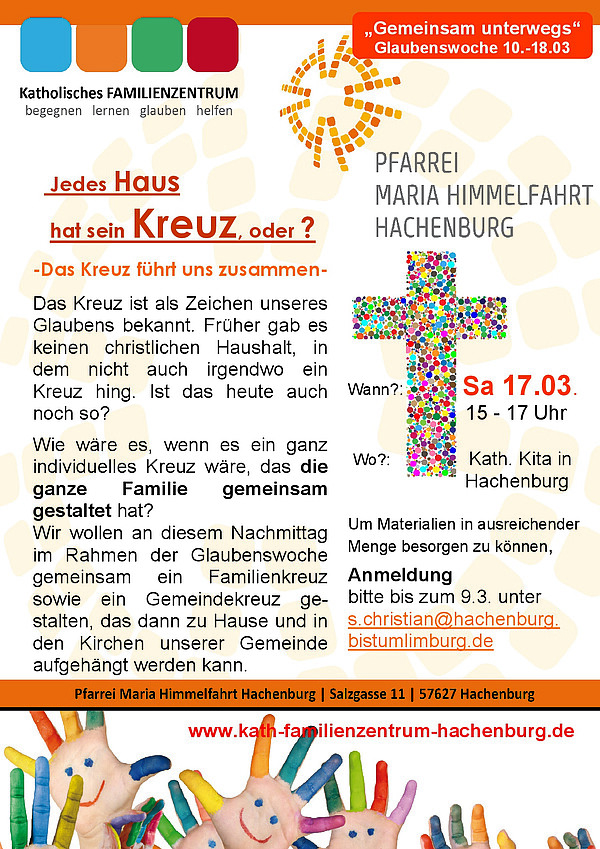 Workshop: Familienkreuz