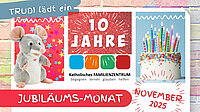 Jubiläumsmonat November 2025