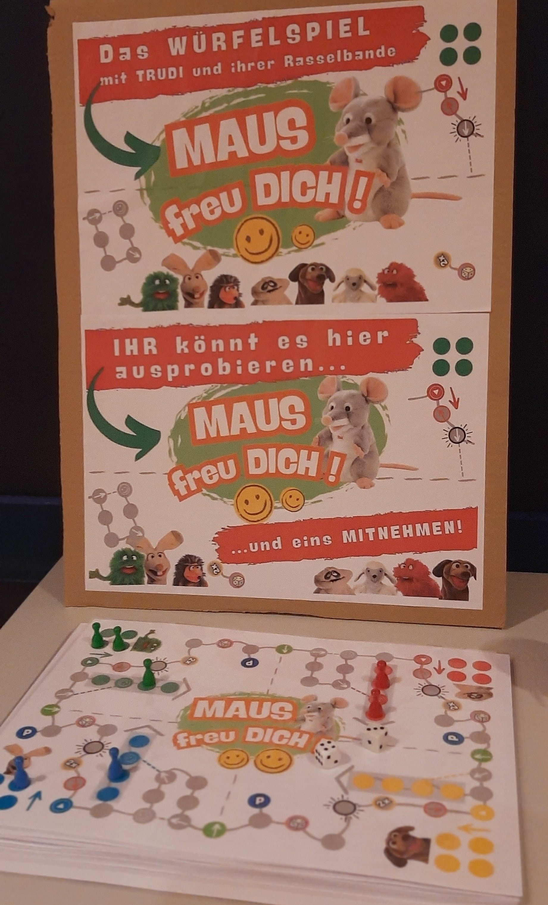 ...natürlich auch TRUDIs Würfelspiel