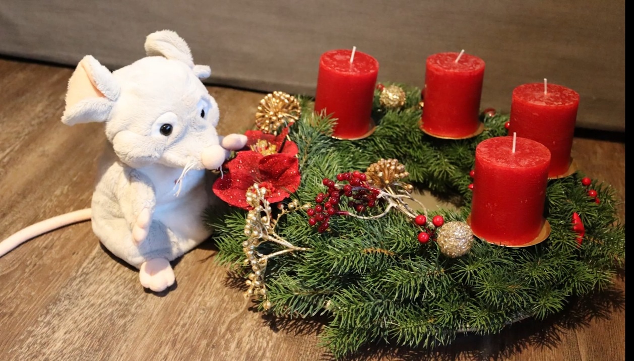 Trudi und die Geschichte des Adventskranzes